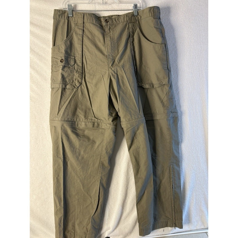 Cabela's Outdoors Convertible Men's Cargo Pants Hiking Camping XL 40W 30L30